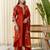 Mustard premium designer festive wear readymade suit