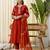 Mustard premium designer festive wear readymade suit
