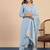 Grey premium designer festive wear readymade suit