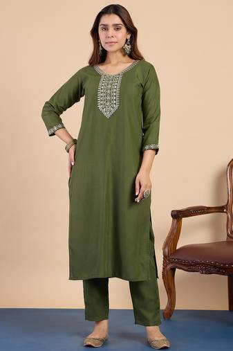 Mehendi premium designer festive wear readymade suit