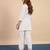 Off-white premium designer festive wear readymade suit