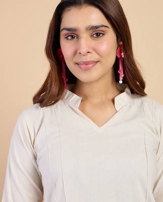 Off-white premium designer festive wear readymade suit 1