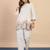 Off-white premium designer festive wear readymade suit