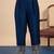 Teal-blue premium designer festive wear readymade suit