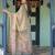 Elegant ivory beige handloom saree with artistic peacock pallu with blouse