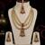 Muti layered Maroon Kundan Bridal Necklace earring maangtikka Jewellery Set for wedding festival