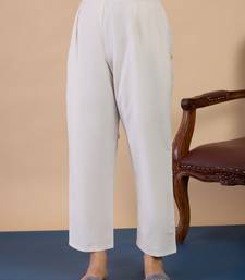 Off-white premium designer festive wear readymade suit
