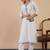 Off-white premium designer festive wear readymade suit
