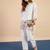 Off-white premium designer festive wear readymade suit