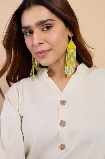Off-white premium designer festive wear readymade suit