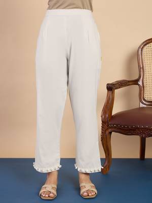 Off-white premium designer festive wear readymade suit 2