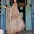 Elegant mocha beige handloom saree with floral heritage art with blouse