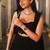 Black Georgette lehenga Choli