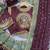 Brown Color Intricate Thred With Sequnce Work Tibby Silk Blend Saree
