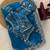 Teal Color Beds With Sequnce work Silk Blend Saree