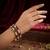 Multi color hand painted meenakari bangle traditional
