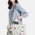  petal posh ivory & olive floral jacquard laptop bag (upto 16")