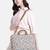  petal posh off white floral printed polycotton laptop bag (upto 16")