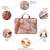  petal posh tan ethnic printed polycotton laptop bag (upto 16")