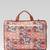 petal posh tan ethnic printed polycotton laptop bag (upto 16")