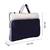  transit navy colorblock canvas laptop bag (upto 16")