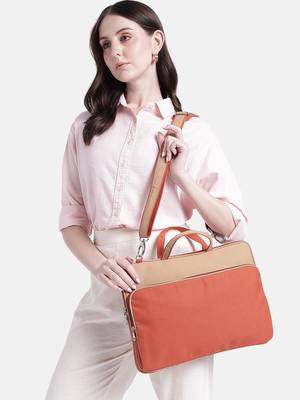  transit rust colorblock canvas laptop bag (upto 16") 2