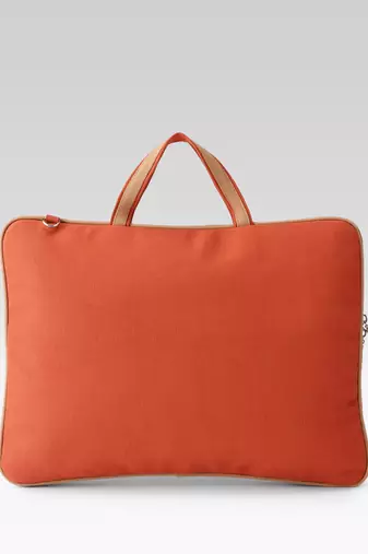  transit rust colorblock canvas laptop bag (upto 16")