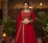 Women's Red Embroidered Lehenga Choli Set with Dupatta
