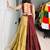 Multicolor Embroidered RAYON COTTON party wear lehenga choli - free size