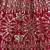 red color embroidery sequin work with real mirror work chinnon silk blend gown set