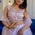 Lavender Satin silk blend lehenga Choli