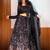 Black Velvet lehenga Choli