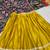 Yellow Satin silk blend lehenga Choli