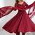 embroidery georgette flared anarkali pant and dupatta set