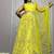 Yellow Georgette lehenga Choli