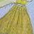 Yellow Georgette lehenga Choli