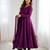  embroidery georgette flared anarkali pant and dupatta set