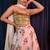 White Tapeta silk blend lehenga Choli