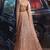 Peach Net silk blend lehenga Choli