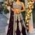 Dark Purple Kasturi Silk lehenga Choli