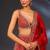 Red Malai Satin Lehenga Choli