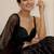 Black Georgette lehenga Choli