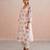 Off white pink embroidered mul chanderi kurta and pant