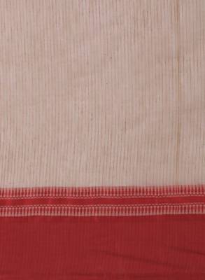 Woven design pure cotton bengal taant saree 4