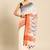 Handloom pure linen jamdani saree