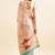 Floral printed organza saree