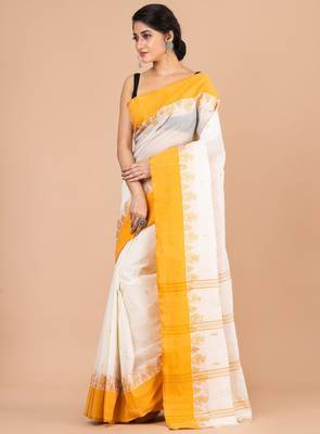 Pure cotton taant saree 2