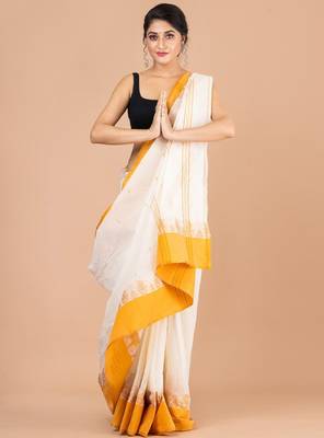 Pure cotton taant saree 3