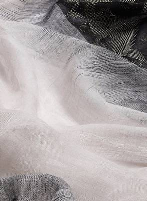 Handloom floral pure linen jamdani saree 4