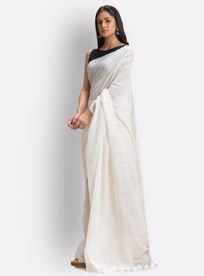 Checked pure cotton saree 2